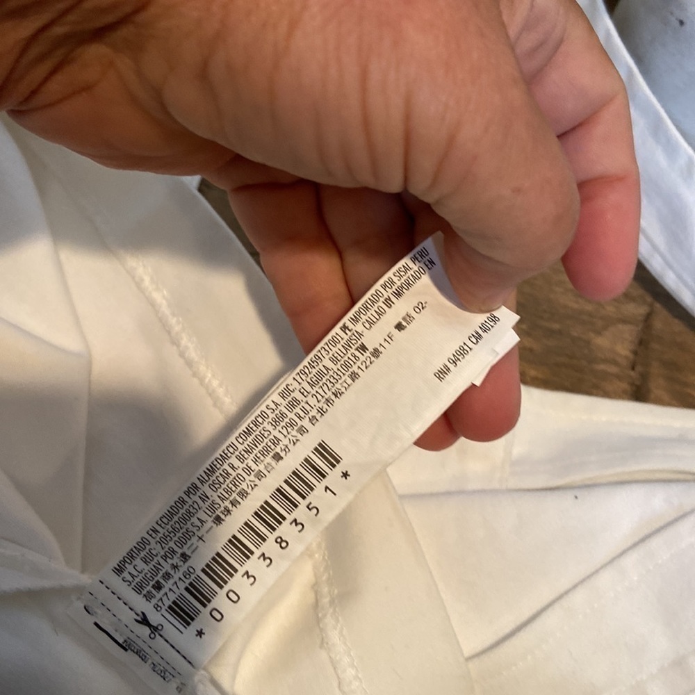 Forever 21 White Jumper Side Button - Picture 10 of 11